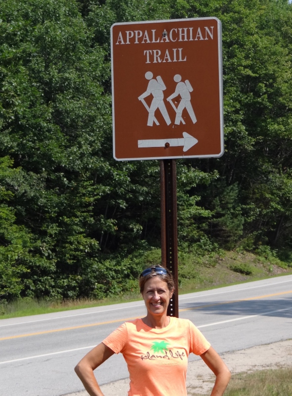 we hiked a teeny section of the AT