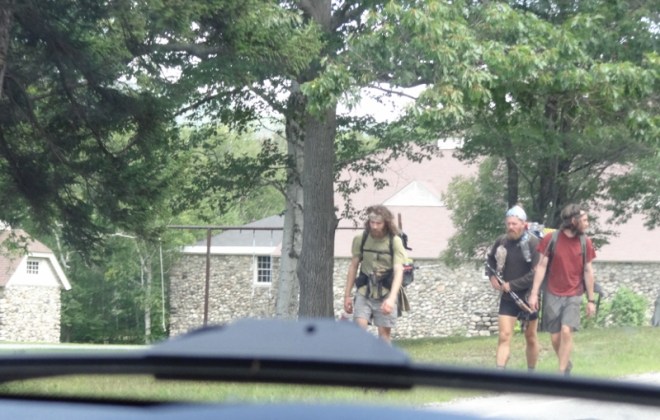 a motley hiking crew