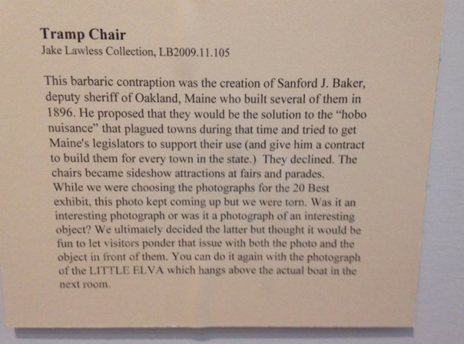 All about the Tramp Chair and why we should look at Little Elva