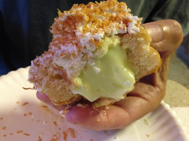 key lime pie donut