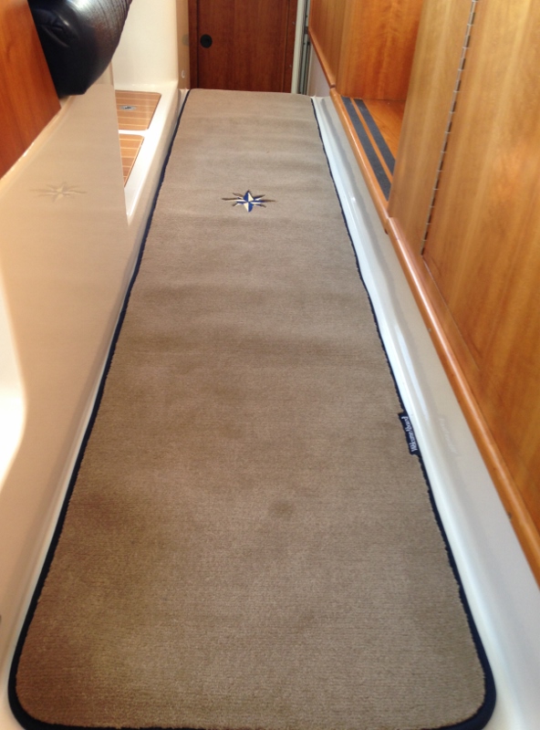 Oh so dreamy- my new custom carpet from Welcome Aboard