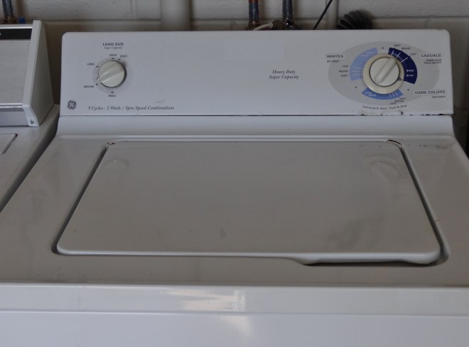 Those of you at home probably don't see what is missing on this machine.