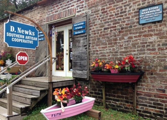 Empty a couple of year ago, now with two artisan tenants