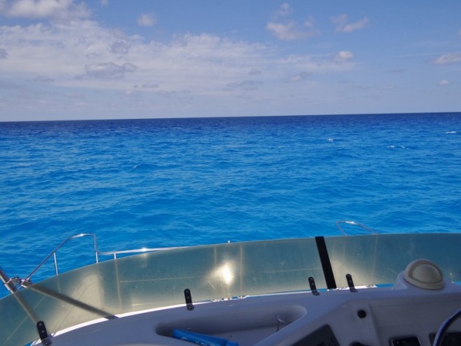 Heading into the Atlantic