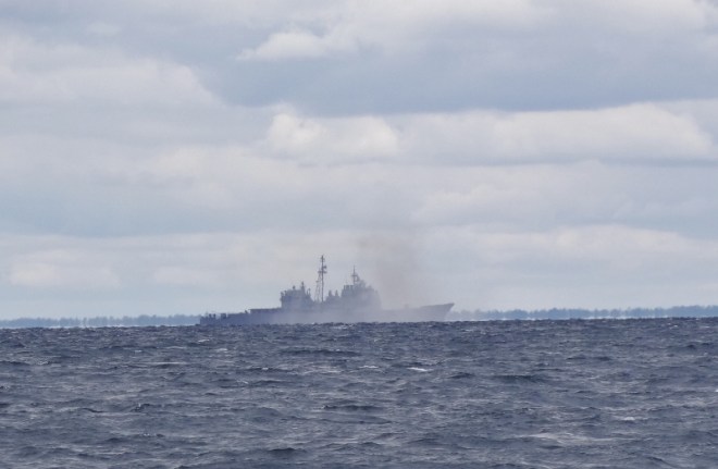 WS 55 live fire exercises off Camp Lejeune