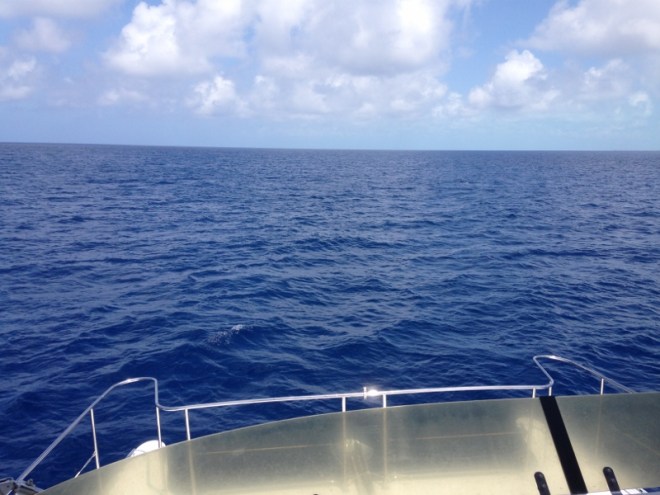 Calmer past Fleeming Channel