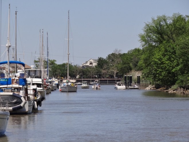 Not much room when the weekenders are in the way