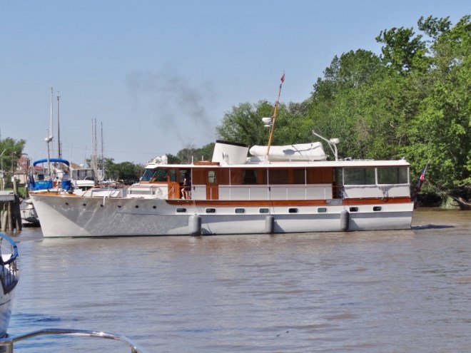 Expert maneuvering- a thruster helps