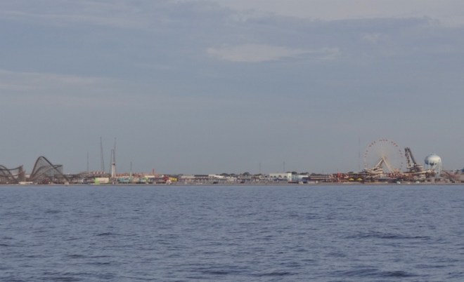 Wildwood's famous boardwalk and wow rides