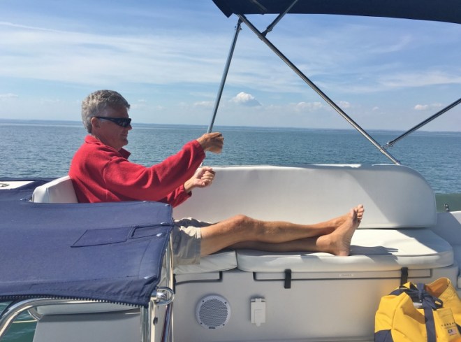 Why, the Captain is.