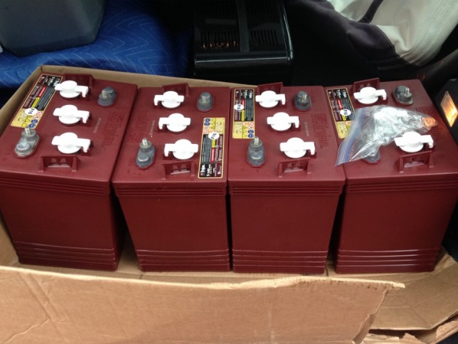 Taller new batteries