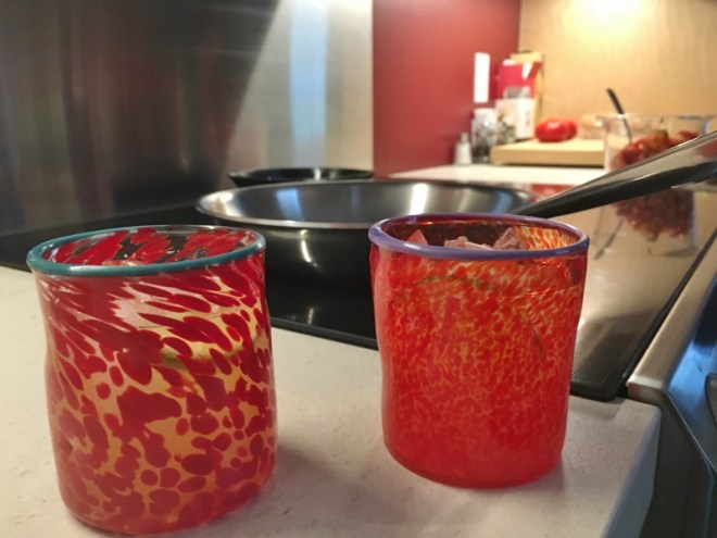 Homemade margaritas at Chez Wyeth