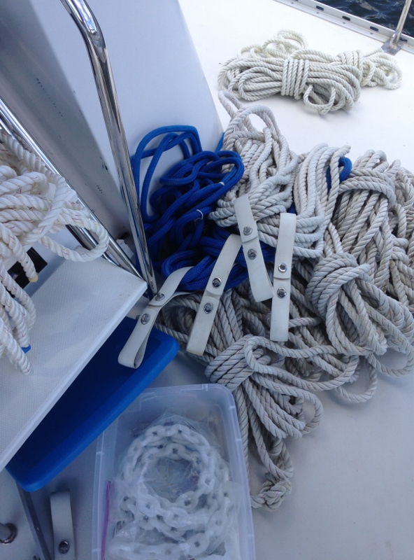 We took line inventory