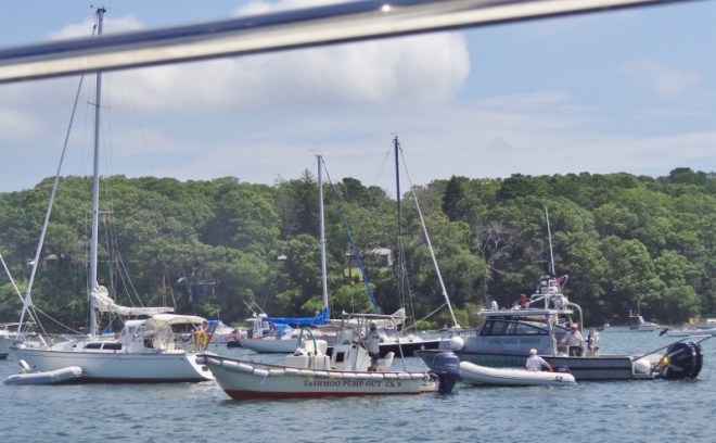 Always exciting in Lake Tashmoo