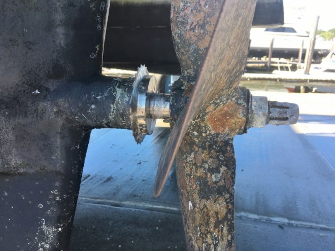 Props in process of being removed