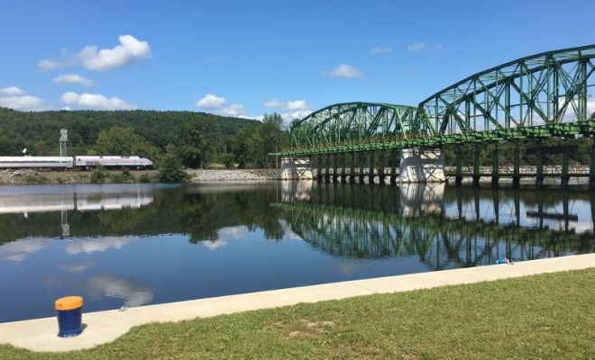 Lock #13 rest stop on NY State Thruway