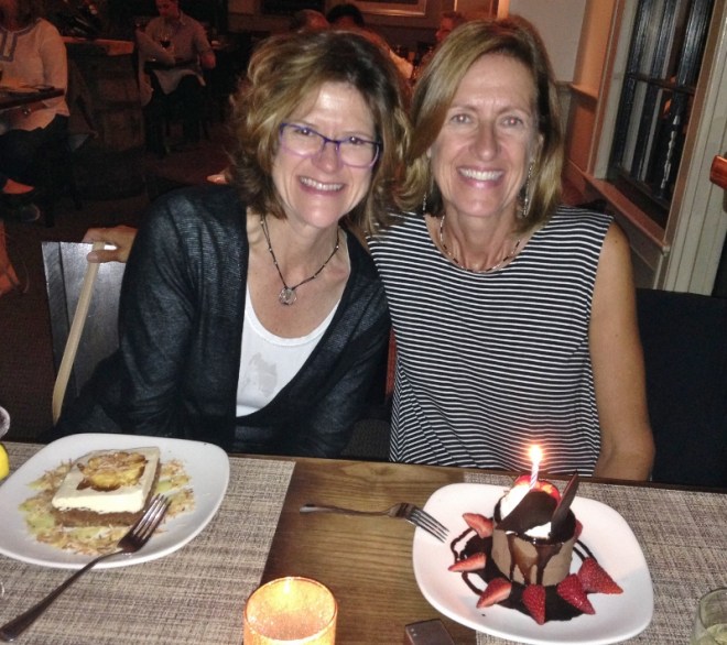 Cathy & PJ join us for dessert!!