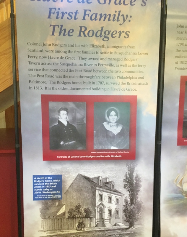 Havre de Grace's First Family -John & elizabeth Rodgers