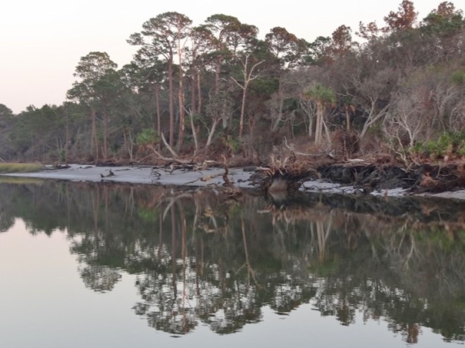Talbot Island, Kingsley Plantation on the Ft George river.