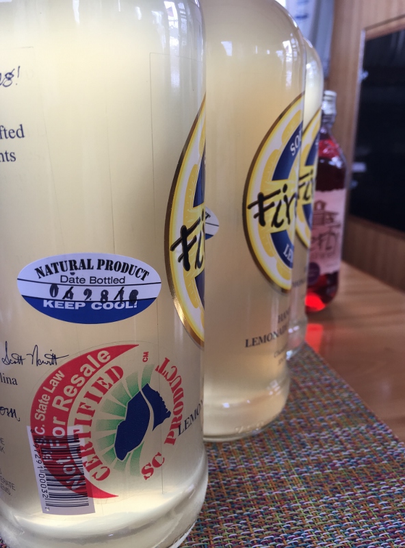 So much lemon -keep cool, fridge after opening and watch that shelf date!