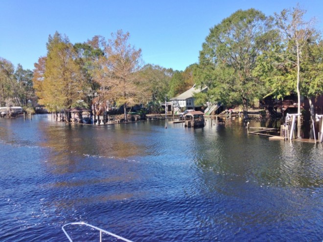 The water has receded- believe it or not