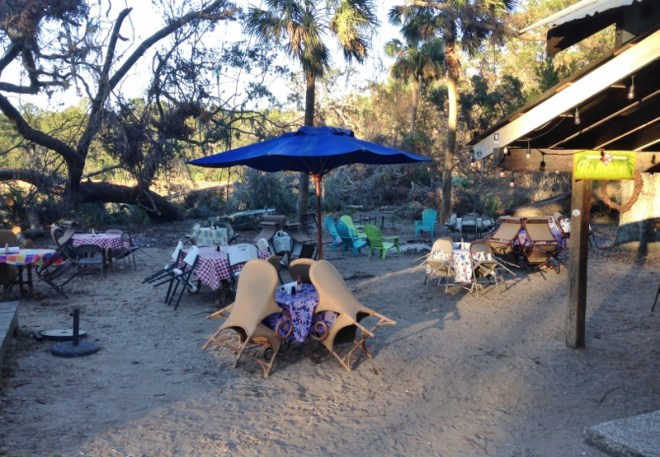 Marshside Mamas- we chose far left table