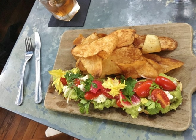 Lori's lunch at Ice Plant